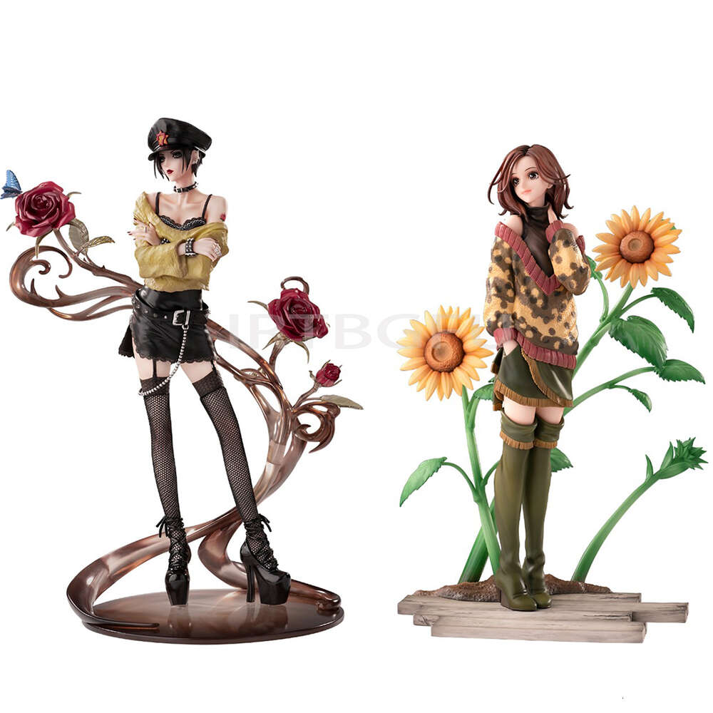Anime Manga 24cm NANA Komatsu Oosaki Nana 1/8 Hobby Max Japanese Anime PVC Action Figure Toy Game Collectible Model Doll-image-945240358