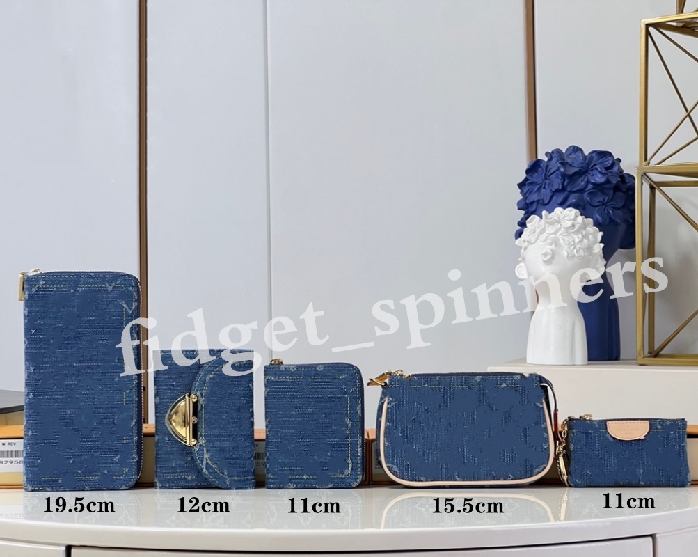 New Star Bags Fashion Designer Jeans Wallet 5 style mini wallets With Gift Box Original Quality-image-945233646