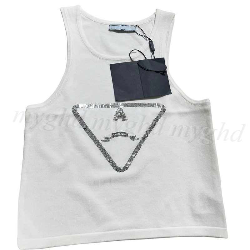 Women Tank Top Size SML Sequin Style Letter Tops 25280-image-945135030