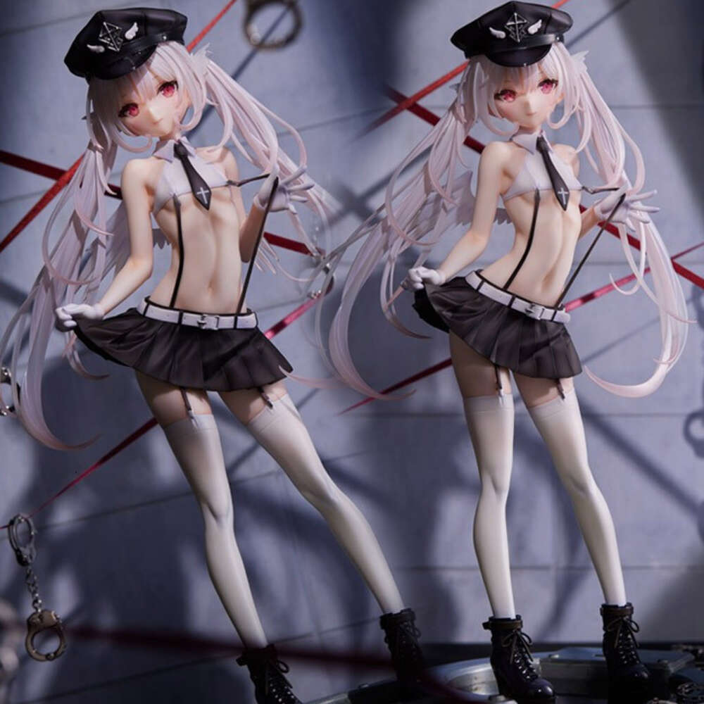 Anime Manga NSFW Pink Charm Rurudo Original Illustration Tenshi Keisatsu Eru-chan 1/6 PVC Action Figure Adult Collection Model Toy Doll Gift-image-945427171