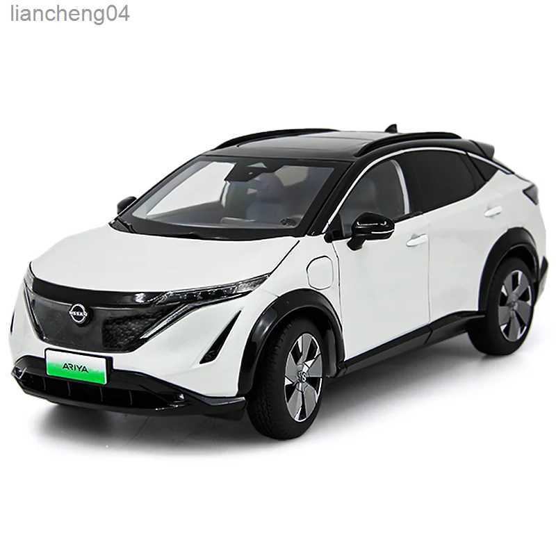 Diecast Model Cars Paudi 1 18 Scale Diecast Alloy Nissan Ariya 2022 Car Model Children Adult Hobby Collectible Alloy Miniature Vehicle Toy Models-image-945389103