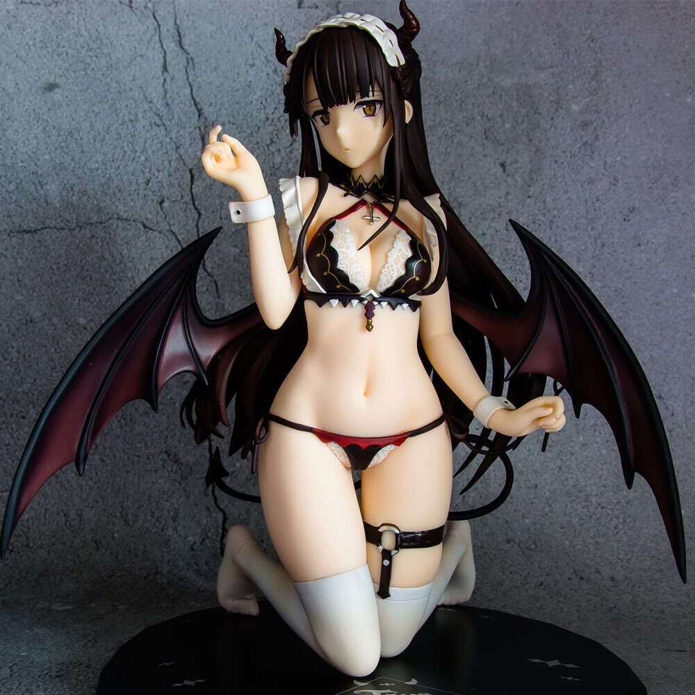 Anime Manga Japanese Anime Girl Taya Devil Maid Ver. Pvc Action Figure Desktop Decoration Adult Collection Model Toys-image-945425735