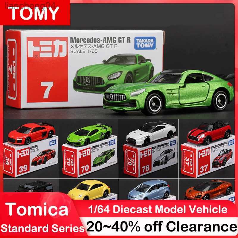 Diecast Model Cars Tomica Toy Cars Mini Diecast Alloy Model Car Metal Sports Vehicles Various Styles Gifts for Children Hobby Collection-image-945399730