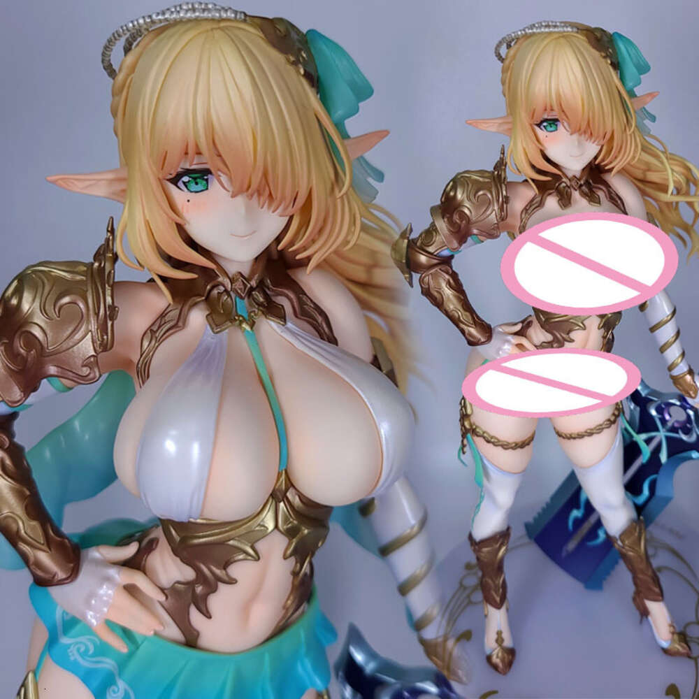 Anime Manga 26cm VERTEX Village 8th Villager Elf Mura Cecile 1/6 PVC Action Figure Hentai Adults Collection Model Toy 18+ Doll-image-945426798