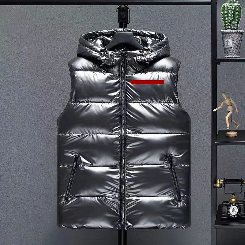 Hommes Gilets Veste Puffy Designer Bomber Manteaux Chemises Sans Manches Coupe-Vent Homme Manteau À Capuche Vestes Gilet Outwears S-5XL