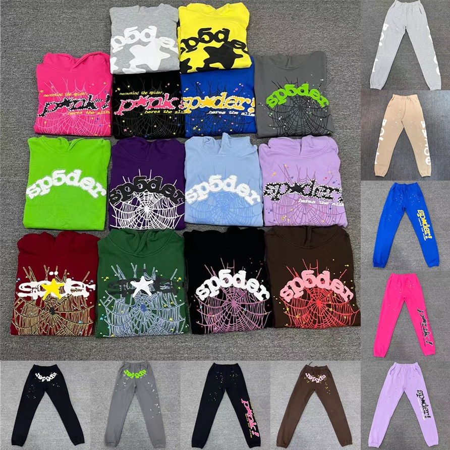 Designer Spider Sweats à capuche Designer Mens Pull Red Sp5der Sweat à capuche Young Thug 555555 Angel Sweats à capuche Hommes Femmes Sweat à cap