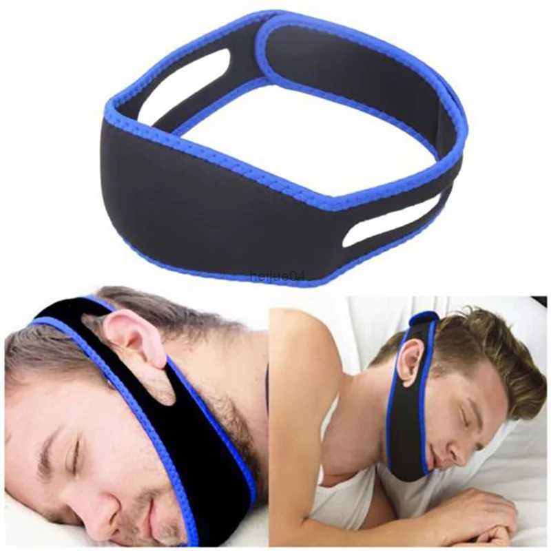 Sleep Masks Neoprene Anti Snore Stop Snoring Chin Strap Belt Anti Apnea Jaw Solution Sleep Support Apnea Belt Sleeping Care Tools-image-945980073