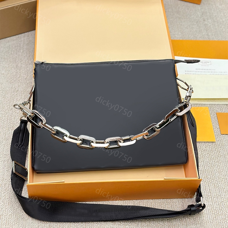 Sacs de coussin de créateur de qualité 10A + qualité sac à main sac à main sac cross-bobal dame enveloppe épaule pour femmes chaînes de mode sac