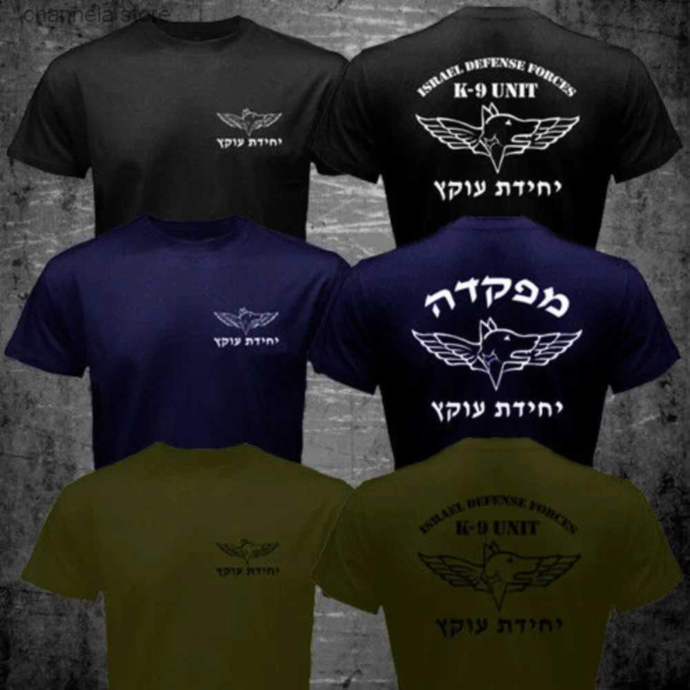 Men's T-Shirts Israel Defense Forces Sayeret Oketz Unit Military Men T-shirt Short Sleeve Casual Cotton O-Neck Summer T Shirt T240227-image-946496043