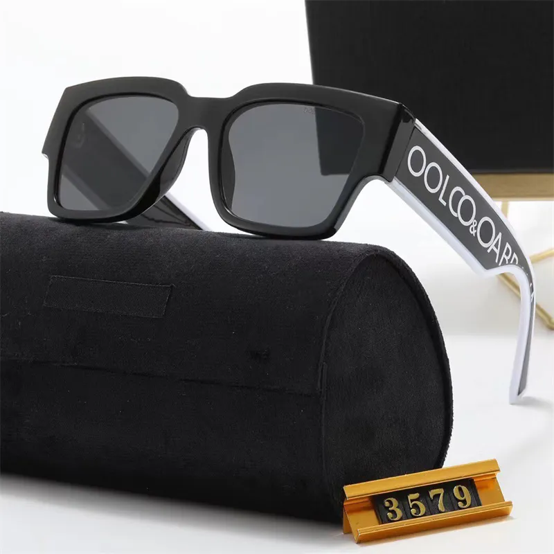 Womens Luxury Sunglasses Fashion Glasses Full Frame Designer Sunglass Womans Square Frame Uv400 Polarized Lenses Mens Retro Eyeglasses With Origi-image-945982741