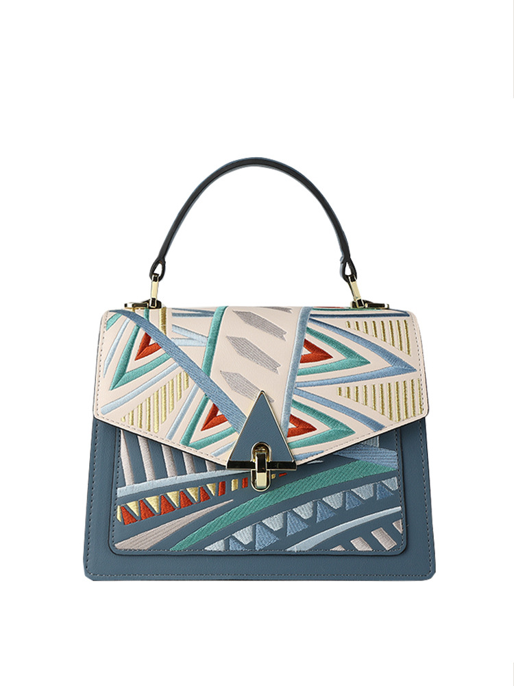 Designer Bags Square Handbag Light Luxury Women Bag Unique Chinese Style Handbag Embroidered Bag Colored Handbag Crossbody Small Square Bag-image-946052266