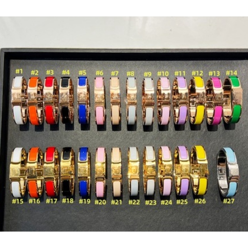 Designer Bangle for Women Fashion Bracelets with Letter Printing 17cm Gold Rose Gold Silver with Box Women's Christmas Gifts 23209 24563-image-919191318