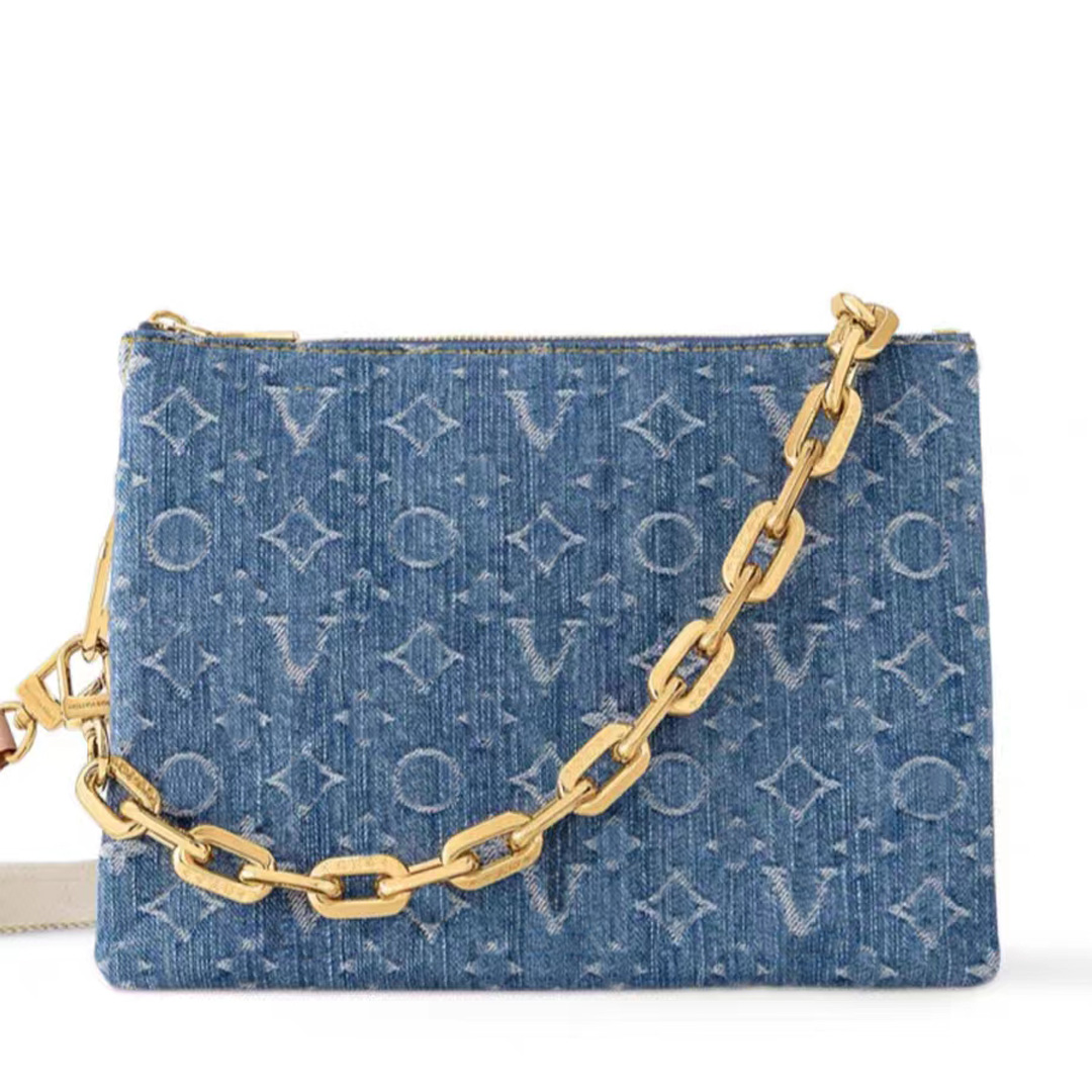 Coussin Designer bag shoulder bag crossbody bag tote bag handle bag new fashion women bag leather bag top quality shoulder strap pochette-image-945028135