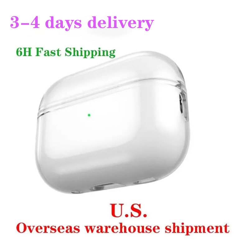 For 2nd generation Airpods pro 2 air pods 3 Max Earphones airpod Bluetooth Headphone Solid Silicone Cute Protective Cover Apple Wireless Charging Box case 