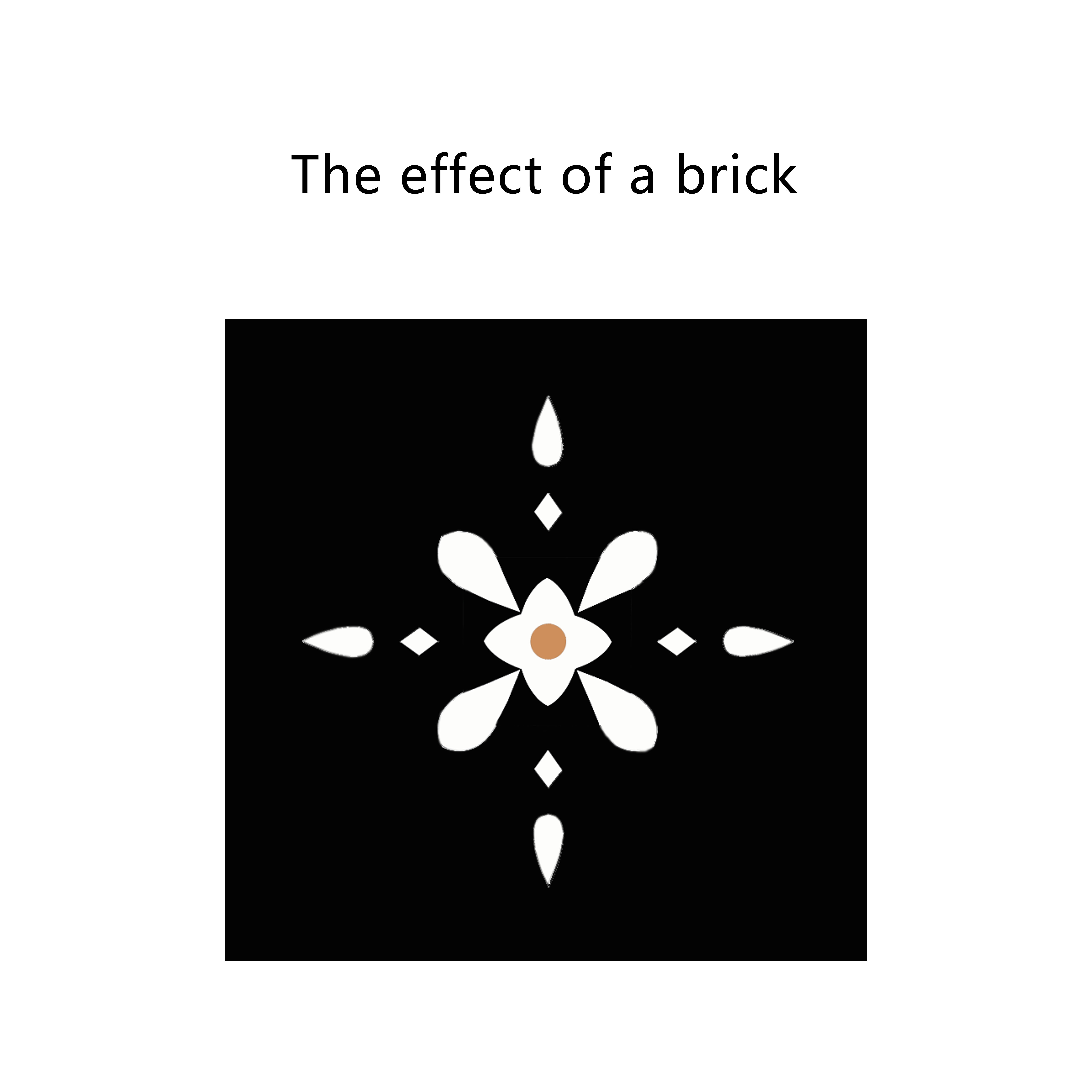 Handmade cement tiles without the need for firing black and white patterned graphic splicing-image-984260638