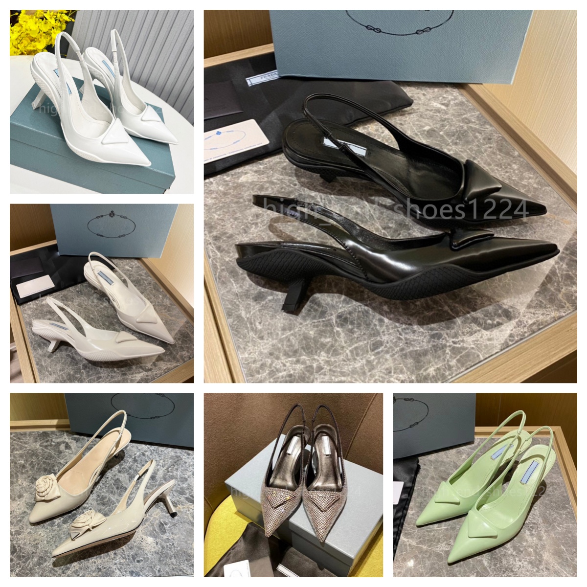 top sandals Designer shoes women high-heeled sandals fashion leather pointed sexy triangle party shoes stiletto dress shoes cool high-quality bra-image-985600406