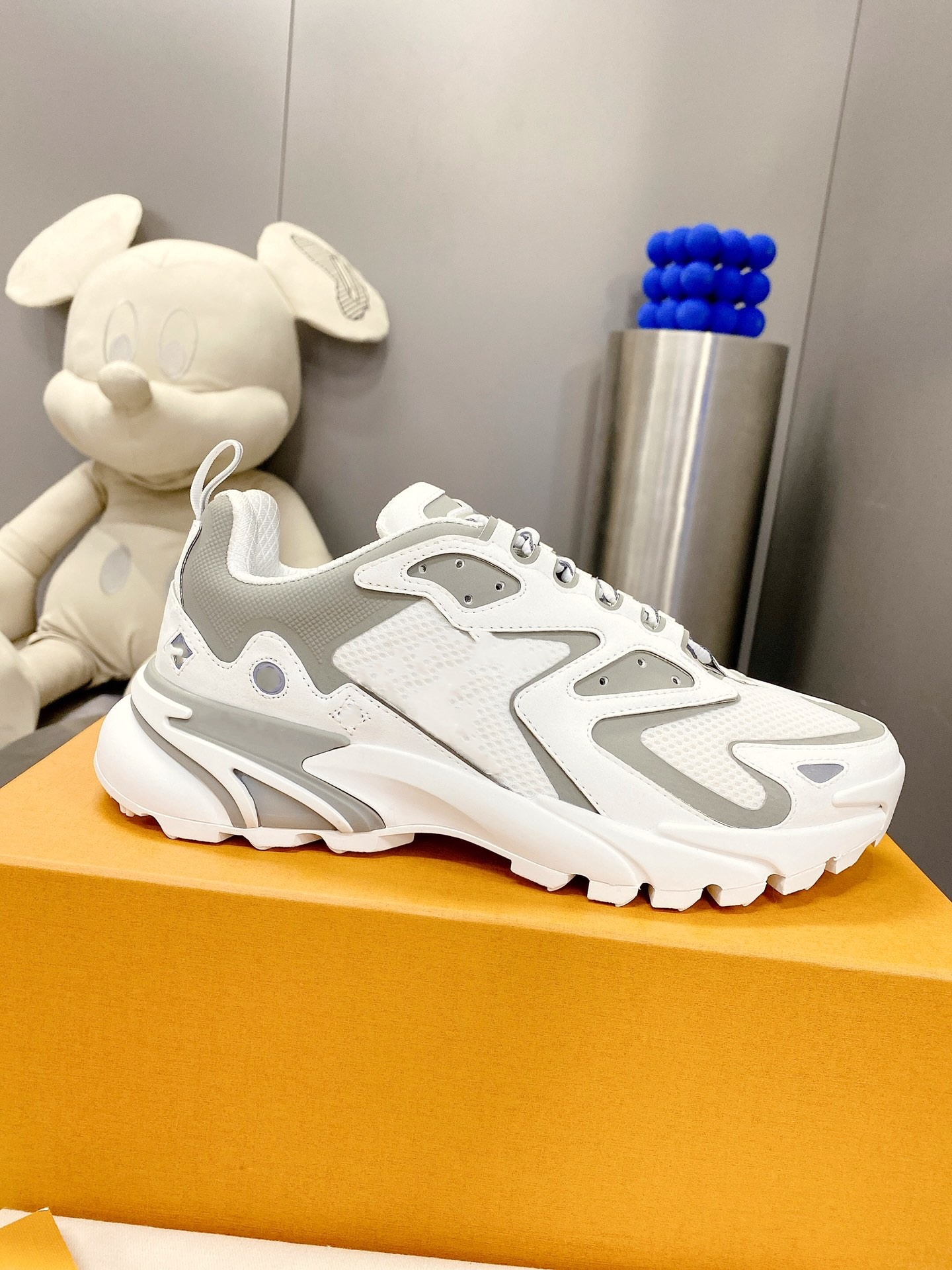 Runner Tatic Sneaker Luxury Men Casual Shoes Designer Running Sneakers Cool Grey White Green Black Silver Mens Trainers Leather Fashion Breathabl-image-984240066