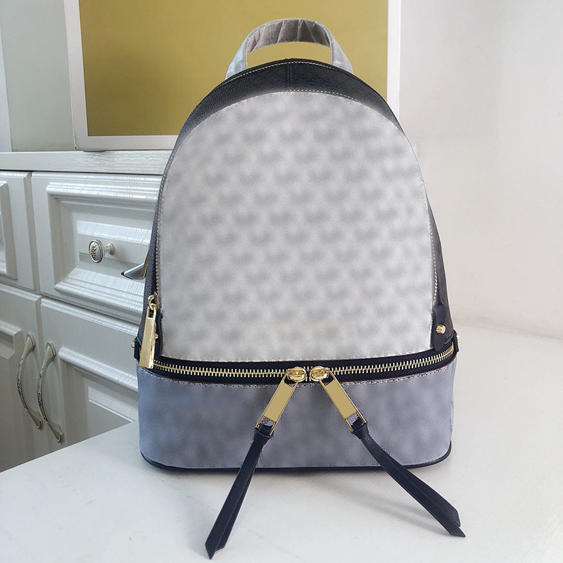 Fashion designer backpack school bag mkors bag sacoche medium Womens high capacity bookbags rhea travel Bag Luxurys m handbag k coated fabric Kna-image-986648675