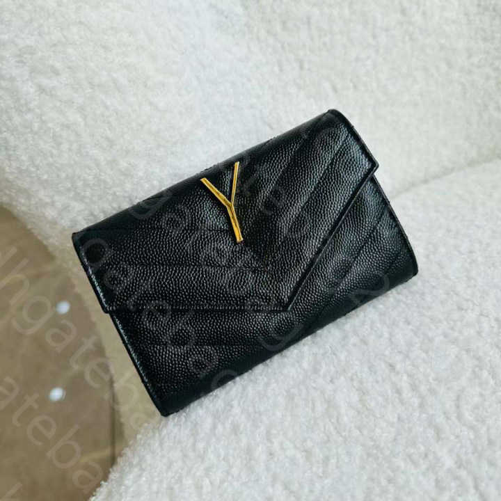 designer short long card holder classic flap purses envelope wallets handbags qualited purse in grain de poudre embossed leather flap wallets plain purse clutch bag 