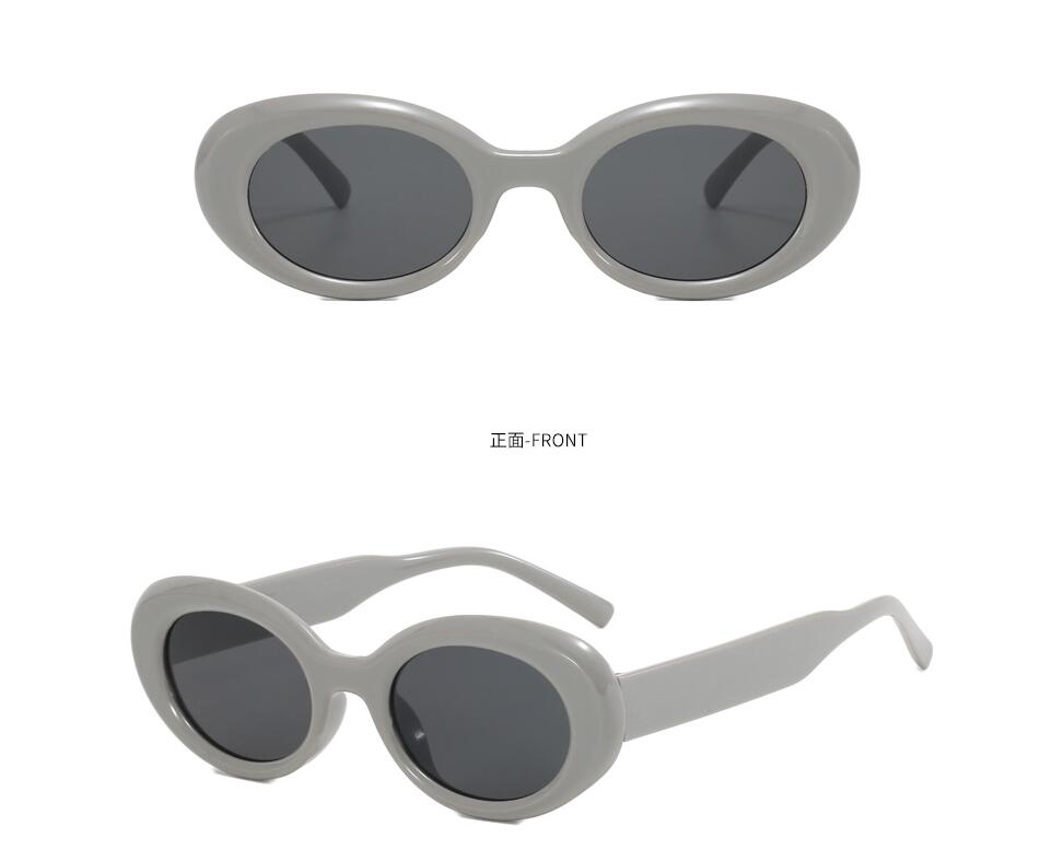 Lunettes de soleil de styliste de marque, à la mode, à grande monture en métal, rétro, pour hommes et femmes, haut de gamme, boîte UV400, 2025