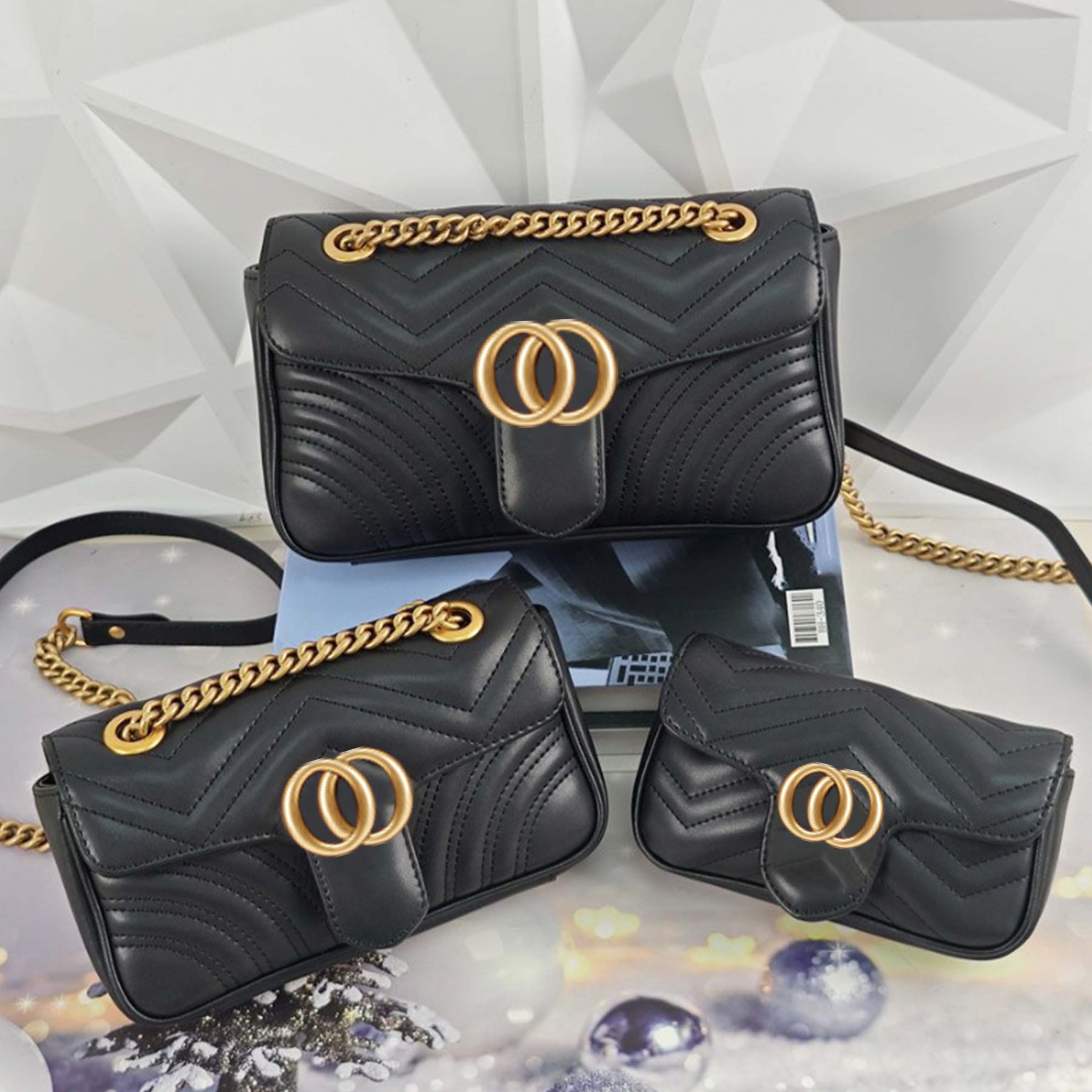 Designers bags High Quality Luxury Fashion Womens Shoulder bag handbags Messenger Totes Fashion Metallic Handbag Classic Crossbody Wallet