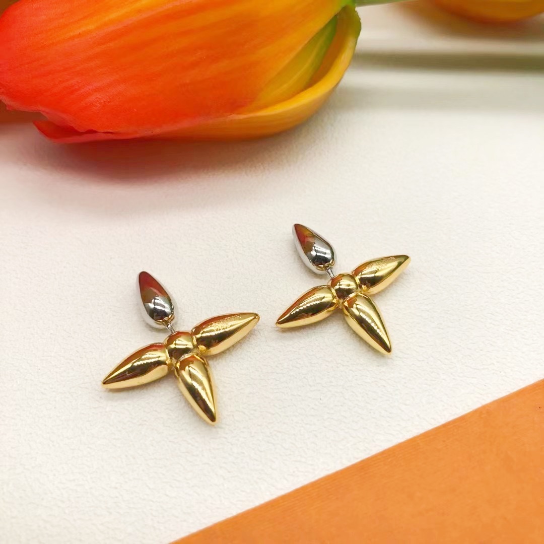 699661 Plated 925 Silver Luxury Brand Designers Letters Stud Geometric Famous Women Round Crystal Rhinestone Earring Wedding perty Jewerlry Circu-image-985133855