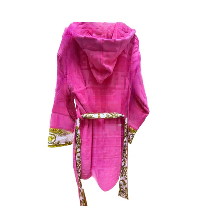 Fashion Men&#039;s Sleepwear Mens Womens Home Robes Shawl Collar Cotton Soft Fluffy Vintage Bathrobe Pajamas Unisex Lovers Dressing Big Size 4XL-image-985650096