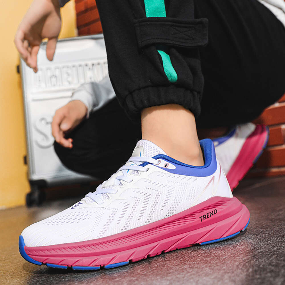 2024 New Men's Sneakers Eva Soft Wear-résistant Breathable Running Couples épaisses chaussures de tennis antidérapantes 507E3