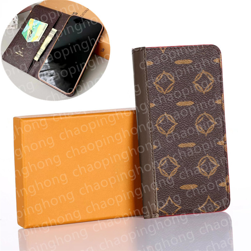 Official Flip Leather Phone Cases For iPhone 15 Pro Max 14 Pro Max 13 12 11 14 Plus 15 Plus Samsung Galaxy s24 ultra s23 plus S22 Case Card Slot-image-736527223