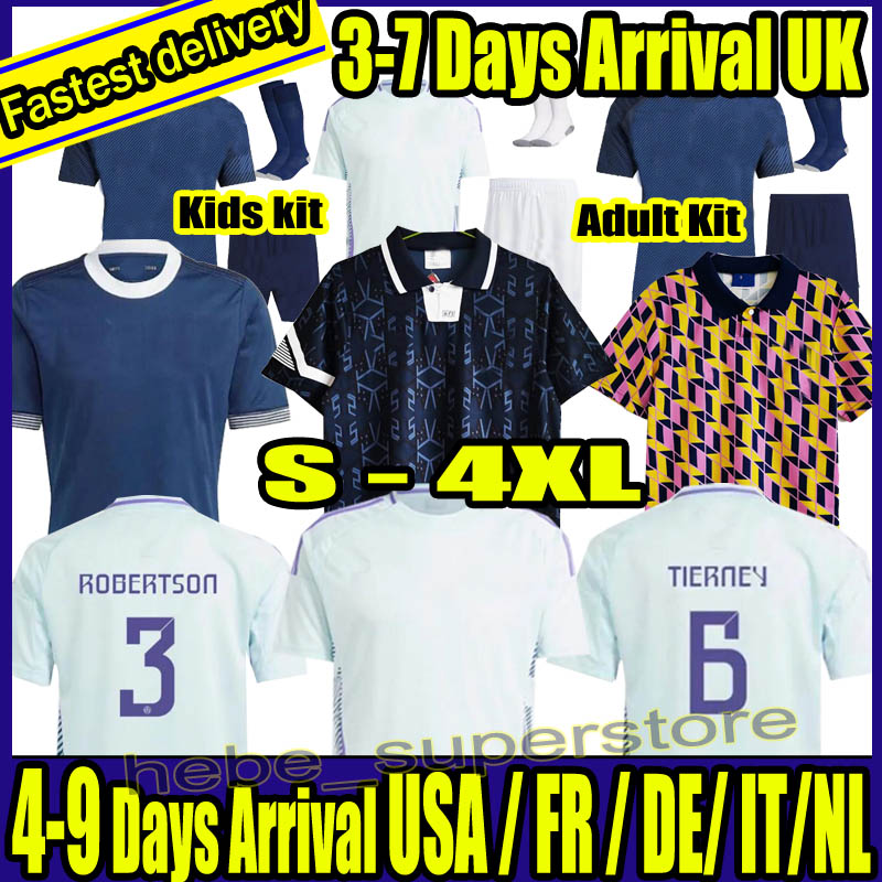 S-4XL 2024 Scotland Euro Cup Soccer Jerseys MCGINN TIERNEY McTominay Football Shirt 24 25 McGREGOR Kids Kit ROBERTSON 150th Anniversary and retro 88 89 92 93 94 96 shirt 