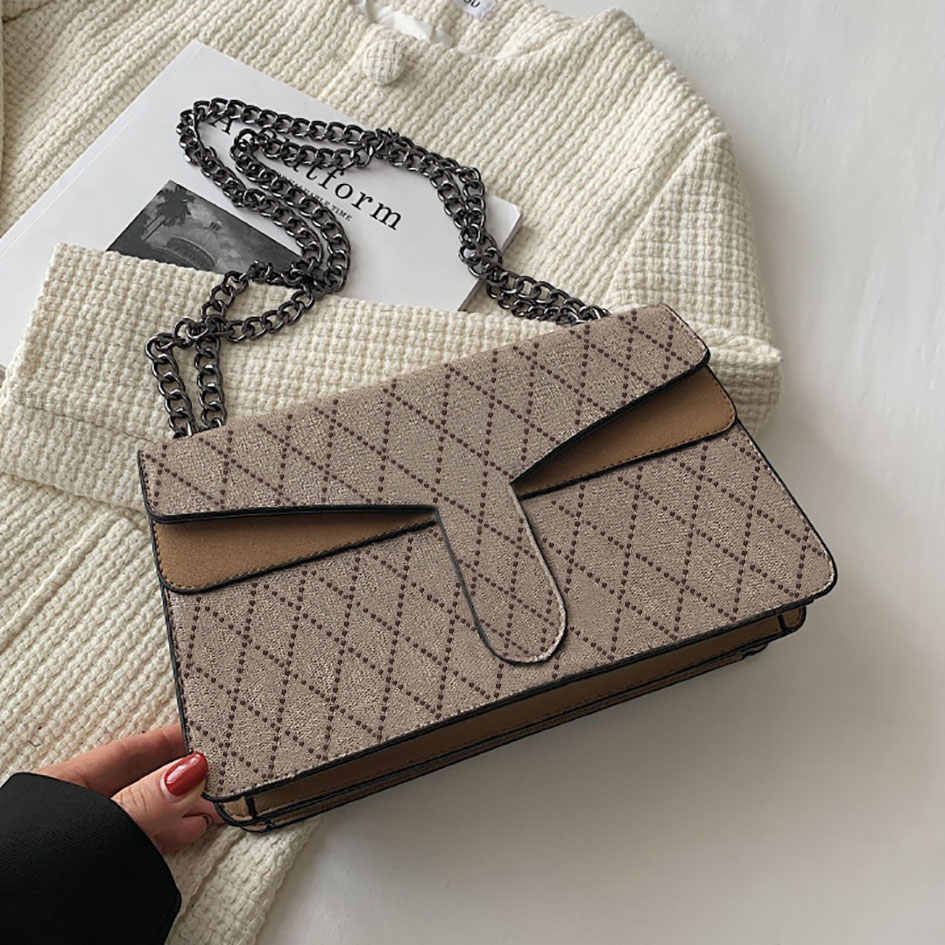 Designer Shoulder Bag Womens Chain Bags Luxurys Handbags Classic Clutch Flip Cover Genuine Leather Messenger Bags Lady Crossbody Bag 