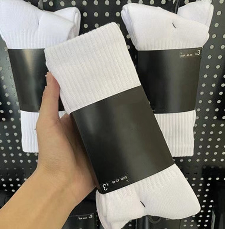 Fashion Hook Designer High Quality Socks Women Men Cotton All-match Classic Ankle Hook Breathable Stocking Mixing Football Basketball Sports Sock-image-787421197