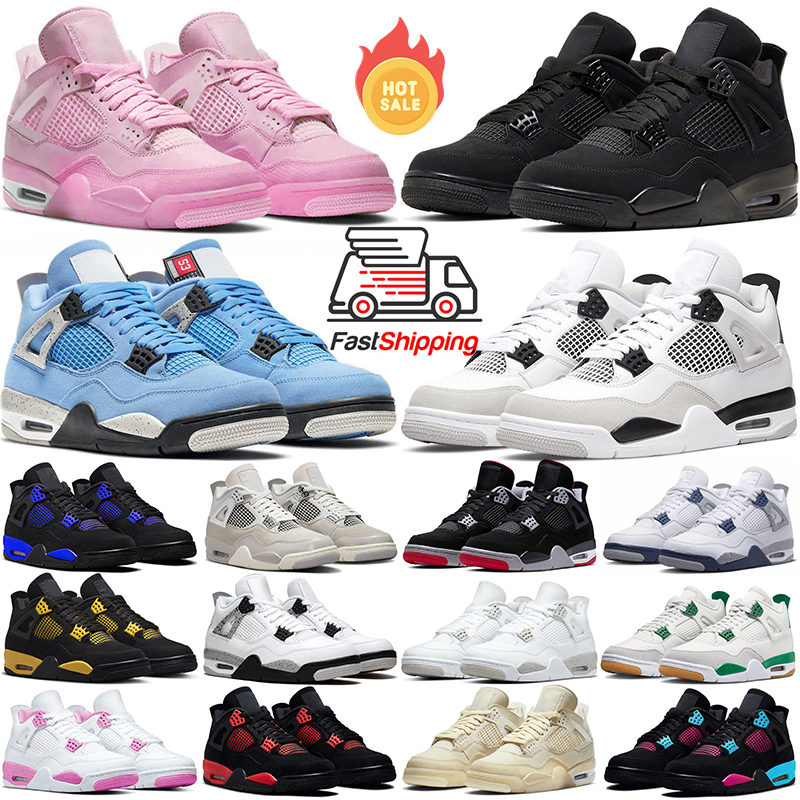 4 Basketball Shoes Men Women local Warehouse black cat 4s jumpman 1s 3s 5s 6s 11s 12s cherry 13s Frozen Moments satin bred Palomino Mens j4 Trainers Sports Sneakers 