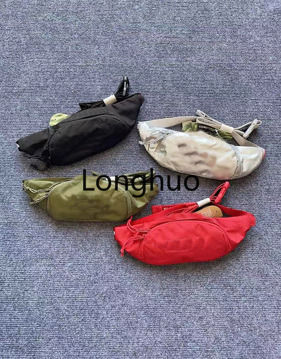Waist Bag Outdoor Messenger Bags Unisex Fanny Pack Crossbody Shoulder Bag pochette Multiple pockets fashion Messenger bag 22