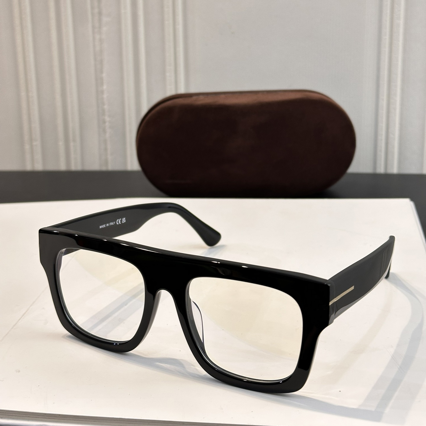 Eyeglasses 5634 Black Square Glasses Frame Clear Lenses Men Vintage Fashion Sunglasses Frames