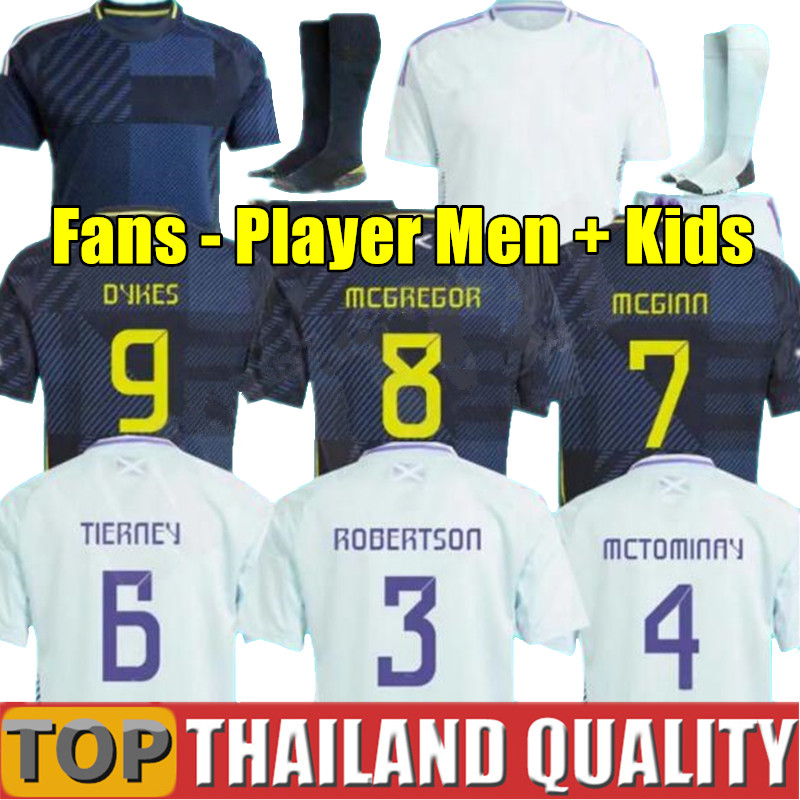 2024 2025 Scotland euro home away Soccer Jerseys Special MCGINN TIERNEY McTominay Football Shirt 24 25 CHRISTIE McGREGOR Kids Kit ROBERTSON 150th Anniversary 