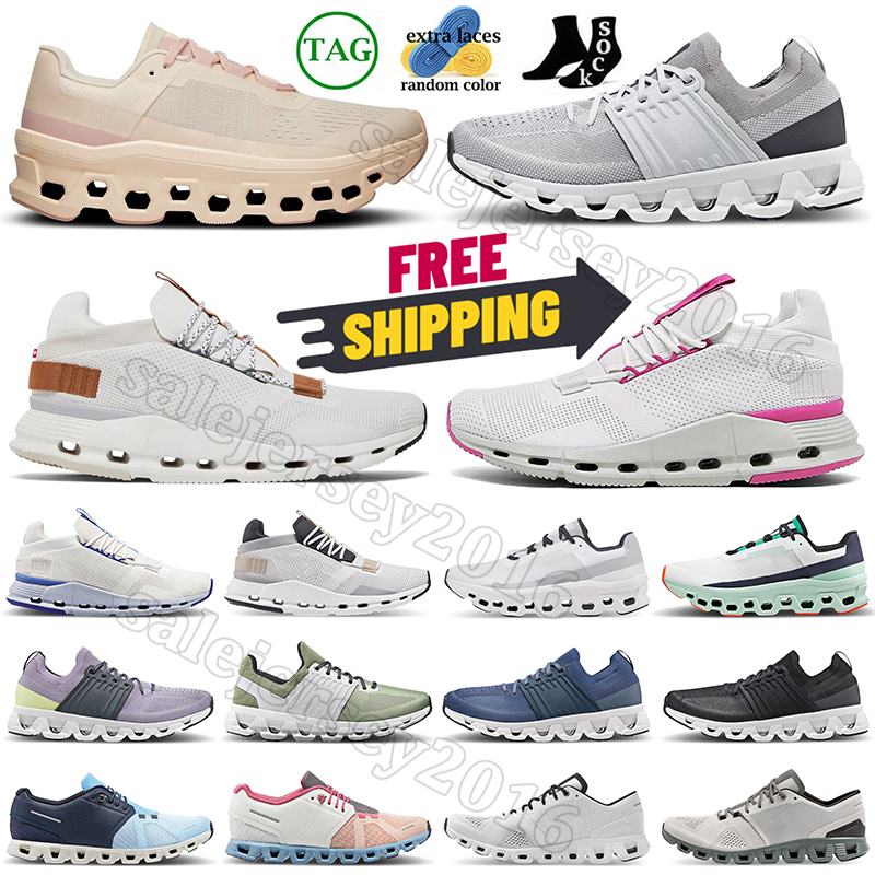 cloud women men running shoes clouds nova monster cloudnova cloudmonster designer sneakers triple black white pink blue red mens womens outdoor sports trainers 