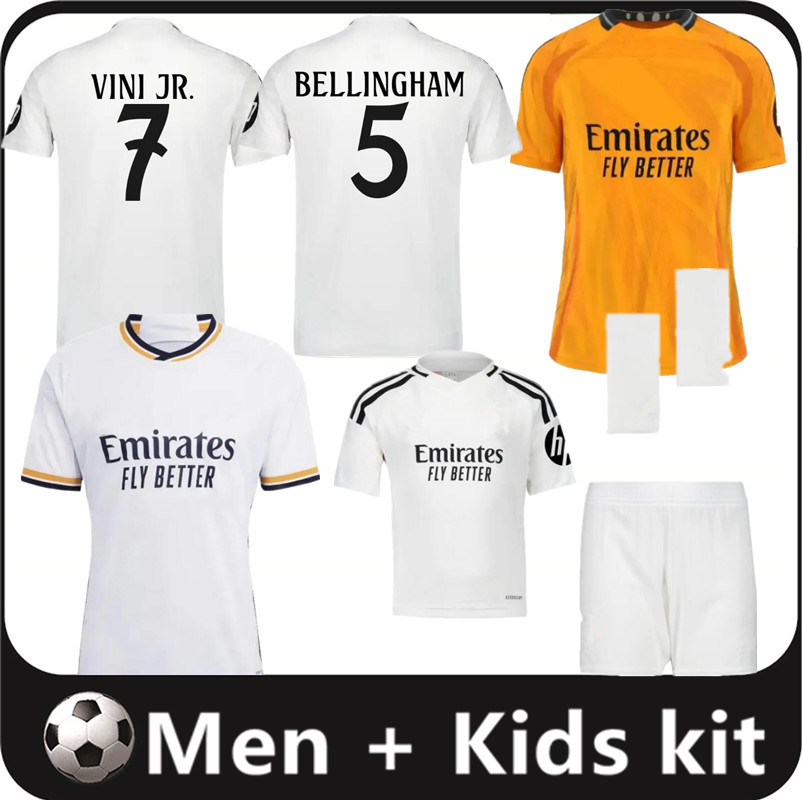 23 24 25 BELLINGHAM soccer Jerseys reAL MaDRIdS finals 2024 VINI JR MBAPPE CAMAVINGA RODRYGO RUDIGER MODRIC KROOS TCHOUAMENI VALVERDE MEN KIDS shirt uniforms 16-4XL 