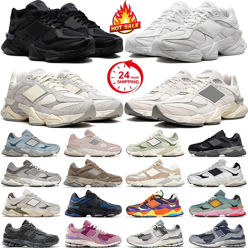 Designer 9060 2002r running shoes men women 9060s Triple Black Castlerock Grey Sea Salt White Bricks Wood Mushroom Driftwood mens trainers outdoor sneakers 