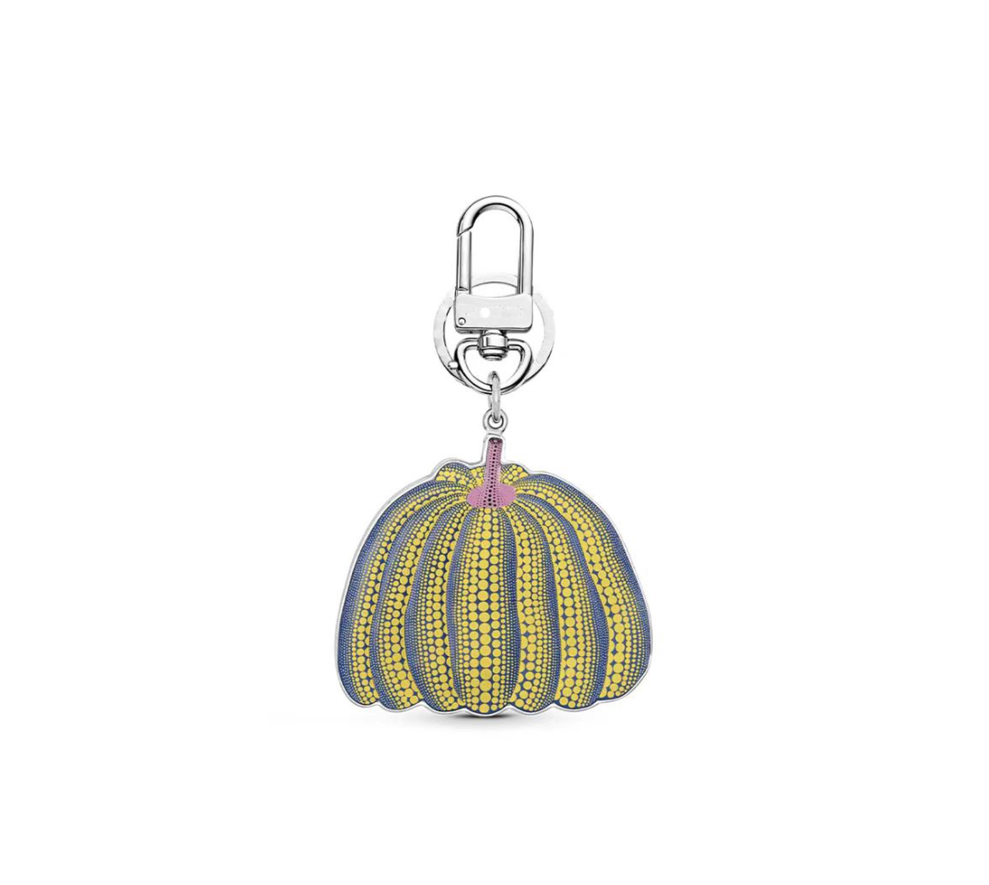 Keychains Lanyards brand Designer Leather pumpkin Keychain Fashion Purse Pendant Car Chain Charm Bag Keyring Trinket Gifts multicolour with box