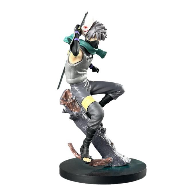 21Cm Naruto Anime Hatake Kakashi Figures Gk Action Figure Statue Model Doll Ornament Collection figuras anime Room Decora Desk Toys Pvc Figurine-image-1096835779