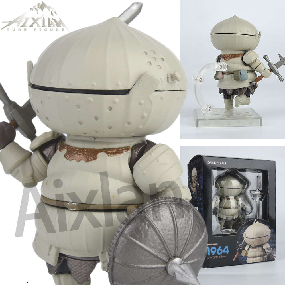 Aixlan 10cm DARK SOULS Anime #1964 Onion Knights PVC Action Figure Dark Knight Figurine Collectible Model Toys Kid Gift Anime Manga-image-987036868
