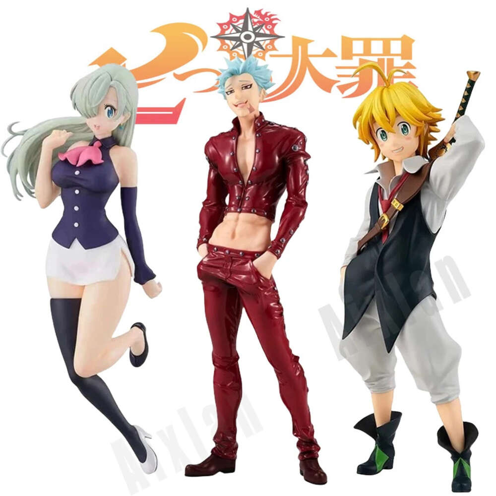 21cm The Seven Deadly Sins: Dragon's Judgement Anime Ban Meliodas PVC Action Figure Adult Collectible Model Doll Toy Anime Manga-image-987039363