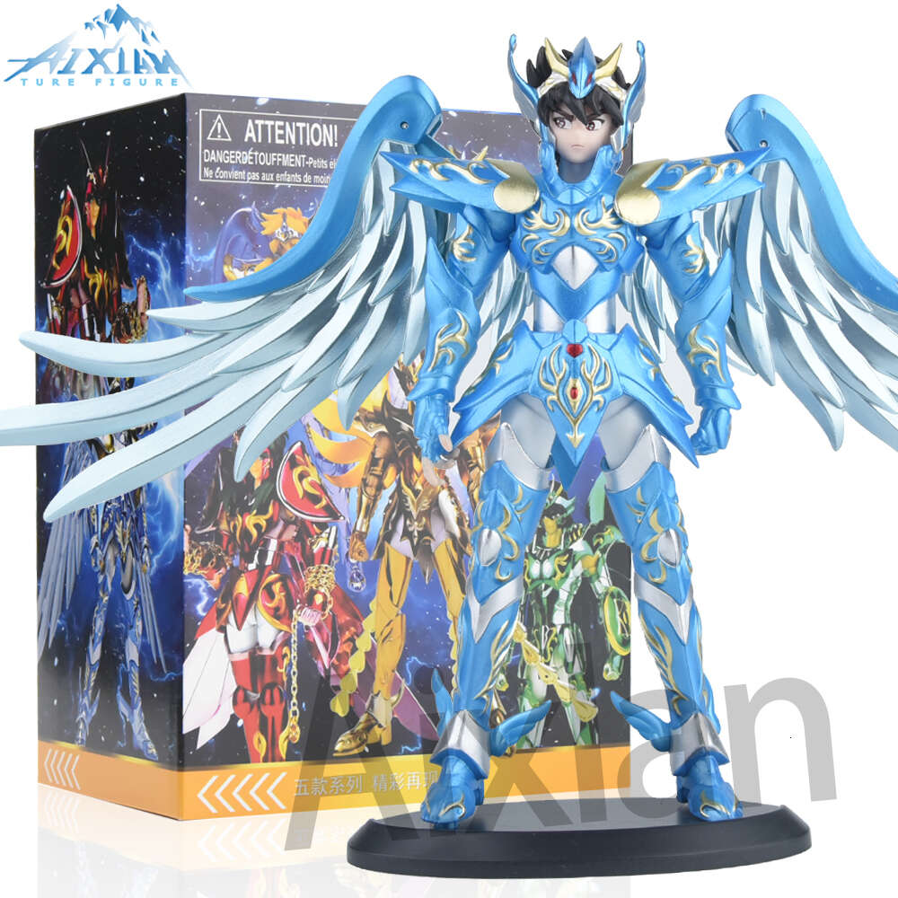 19cm Saint Phoenix Ikki Hyoga Seiya Shiryu Action Figures Toy PVC Box Figure Collection Decoration Birthday gift Anime Manga-image-987032388