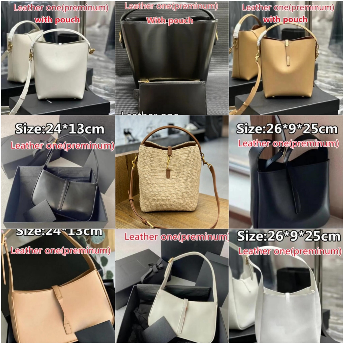 Top Bags Handbag Premium Real Leather shoulder bags for women Chest pack lady Tote-image-987016724