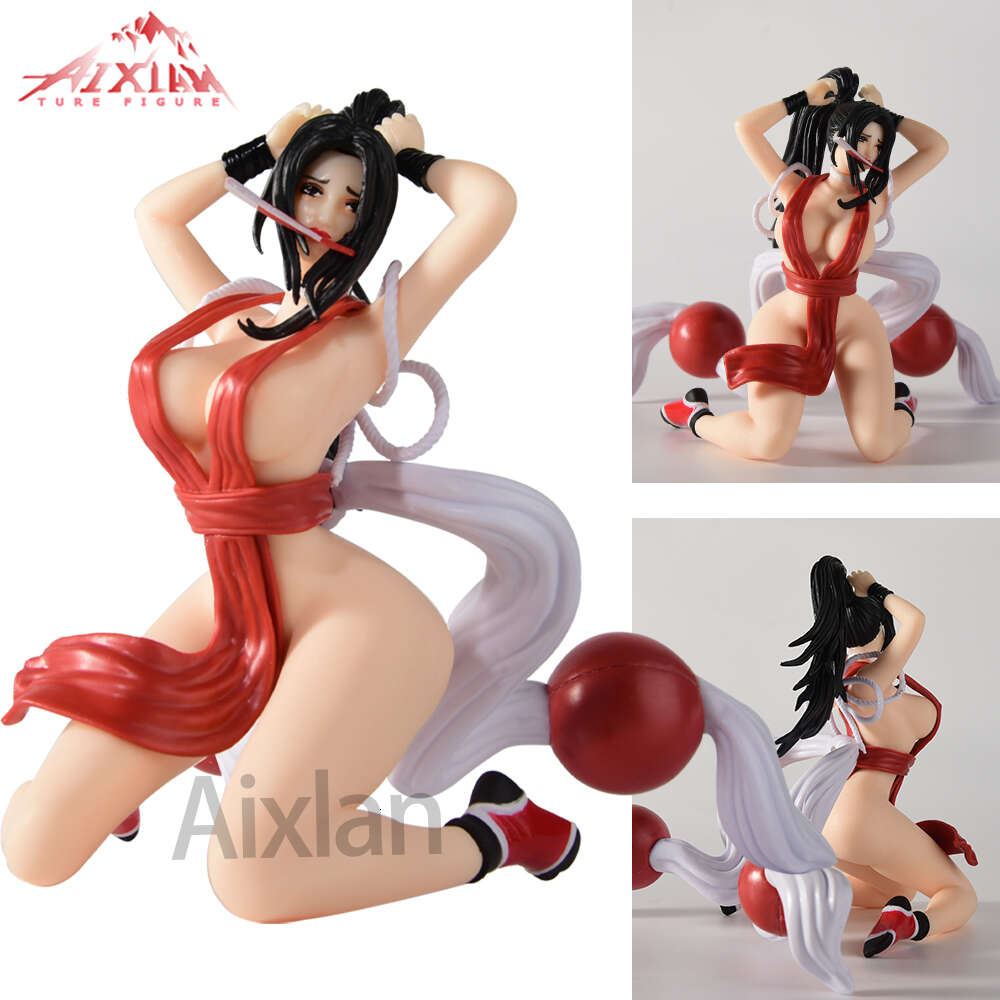 15CM FuRyu The King of Fighters Mai Shiranui Noodle Stopper PVC Action Figure Collection Model Doll Anime Manga-image-987029439