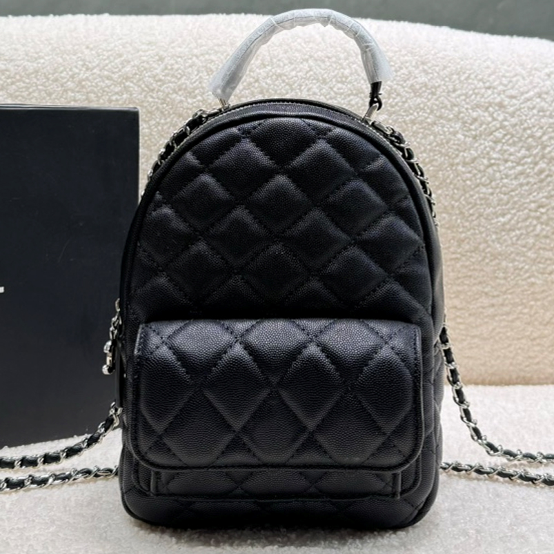 designer backpack bag Luxury bag women classic diamond stripe back pack bag Hobo chain bags handbag book backpacks lady bag wallet purse leather-image-987078906