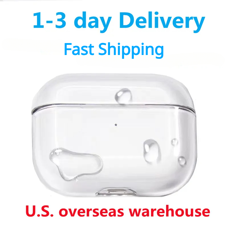 For Airpods 3 pro 2 Earphones Bluetooth Headphone Accessories Solid Silicone Protective Cover Wireless Charging Box Shockproof 2nd Case-image-986998602