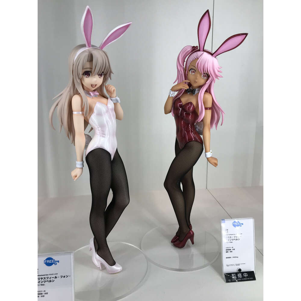 39CM Anime FREEing Bunny Ver 1/4 Fate Kaleid Liner Illya Von Einzbern PVC Action Figure Collection Model Toys Gifts Ornament Anime Manga-image-987025383