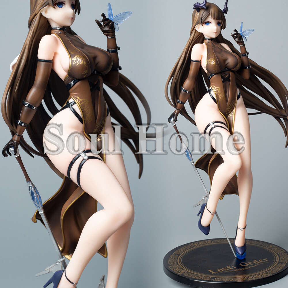 25CM Anime Hobby Sakura Moen 1/7 Akuma Ver Sexy Girl PVC Action Figures Hentai Collectible Model Doll Toys Christmas Gift Anime Manga-image-987023613